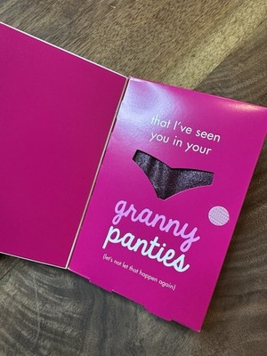 Commando NWT ''Better Than Nothing'' thong, color Purple Shimmer, size m/l