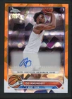 2024 OG ANUNOBY 03/25 AUTO TOPPS CHROME ICE CRACKED ORANGE AUTOGRAPHS