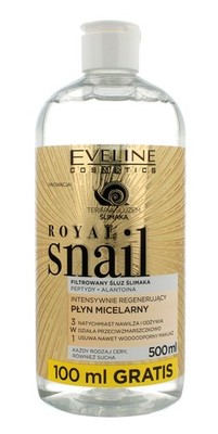 Eveline Royal Snail Intensiv Regenerierende Mizellenflüssigkeit 3in1 500ml