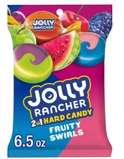 Jolly Rancher 2-in-1 Fruit Flavored Hard Candy, Bag 6.5 oz