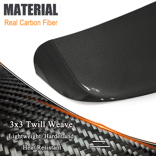 Carbon Dashspoiler Heckspoiler Flügel Spoiler Lippe für Audi RS6 C8 Avant 2019UP - Picture 10 of 12