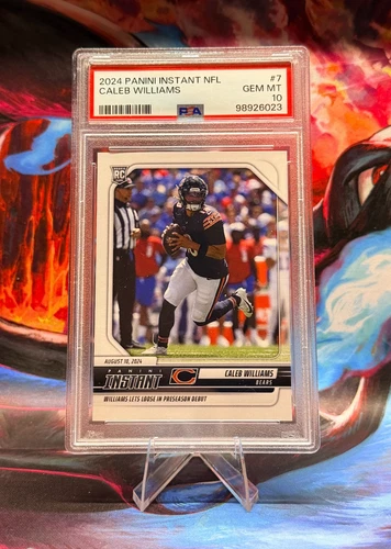 2024 Panini Instant - Caleb Williams #7 /3950 (RC) - PSA 10 GEM MT!