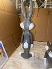 2 Vintage Bugs Bunny 1995 Looney Tunes Figure Figurine Warner Bros 11" Vinyl  — photo 9