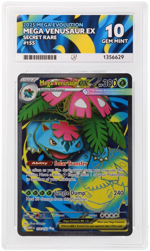 Mega Venusaur ex graded ACE 10 for sale on eBay