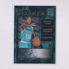 2021-22 Donruss Elite Rookie Yearbook AUTO #RY-SLE Scottie Lewis RC Rookie