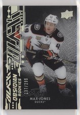 2019-20 SPx UD Black Obsidian Rookies 137/299 Max Jones #R-MJ 1o7y