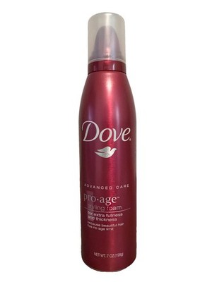 Dove Advanced Care Pro-Age Styling Foam Mousse, 7oz | Discontinued | Volumizing