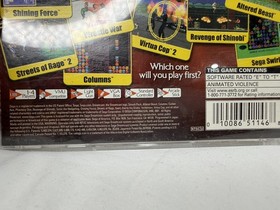 Sega Smash Pack Volume 1 (Sega Dreamcast, 2001) Complete in Box w/ Manual, CIB