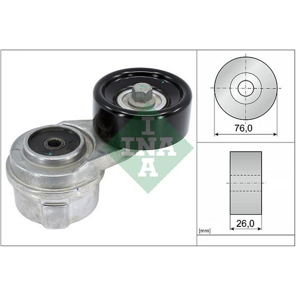 Schaeffler INA 534 0417 10 Riemenspanner, Keilrippenriemen-image