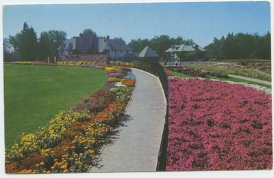 Denver Co Denver Botanical Gardens York St Vintage Postcard Colorado Chrome