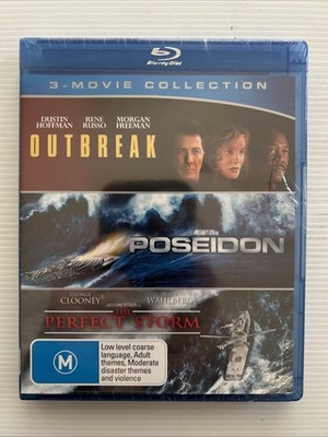 Blu Ray - OUTBREAK / POSEIDON / THE PERFECT STORM - Region B  BRAND NEW & SEALED