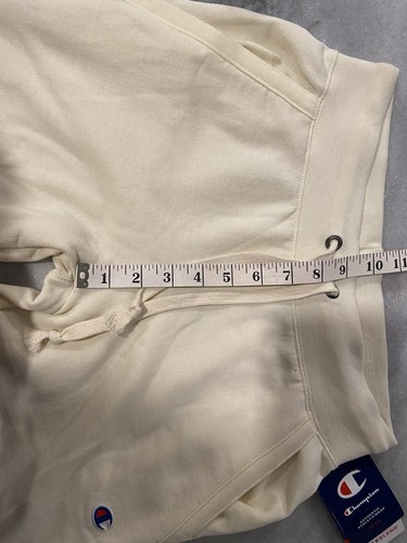 NWT Champion Size XS Power Blend Cream Gold Logo Drawstring Sweatpants Joggers - Bild 6 von 11