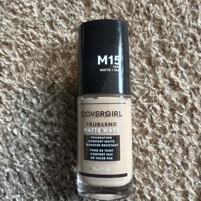 Covergirl Trublend Matte Made Foundation - M15 Buff Beige - Brand New