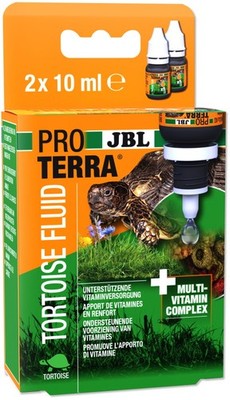 JBL PROTERRA TORTOISE FLUID 2 x 10 ml- Multivitamine für alle Landschildkröten