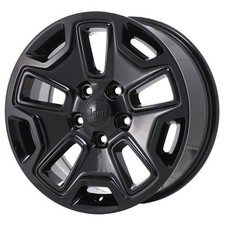 17 Jeep Wrangler Wheel Rim Factory Oem 9118 2007-2020 Gloss Black