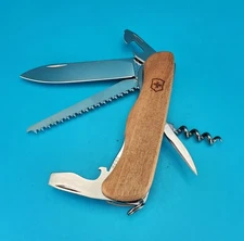 Victorinox Forester Wood Swiss Army Knife Multi Tool!