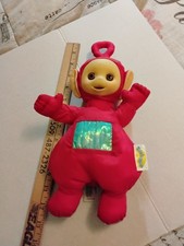 Vintage 90 s Teletubbies Po 12 Tummy Glow Teletubby Red Plush Toy
