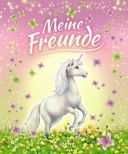 Meine Freunde (Einhörner) Freundebuch mit za...