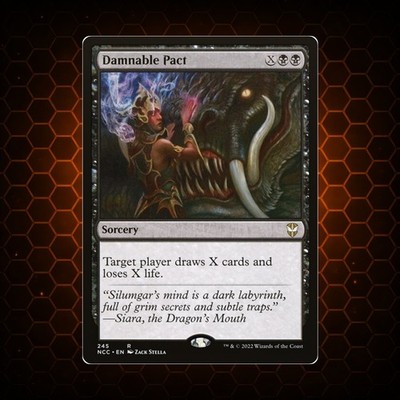 MTG - Damnable Pact/Schändlicher Pakt - NCC - EN - EX