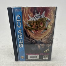 Vay Sega CD CIB Complete w Manual + Registration Card Tested Working Designs