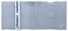 SLIM Import CD-5 Maxi SUPER Clear CD Jewel Cases J Card European 7.2mm Lot