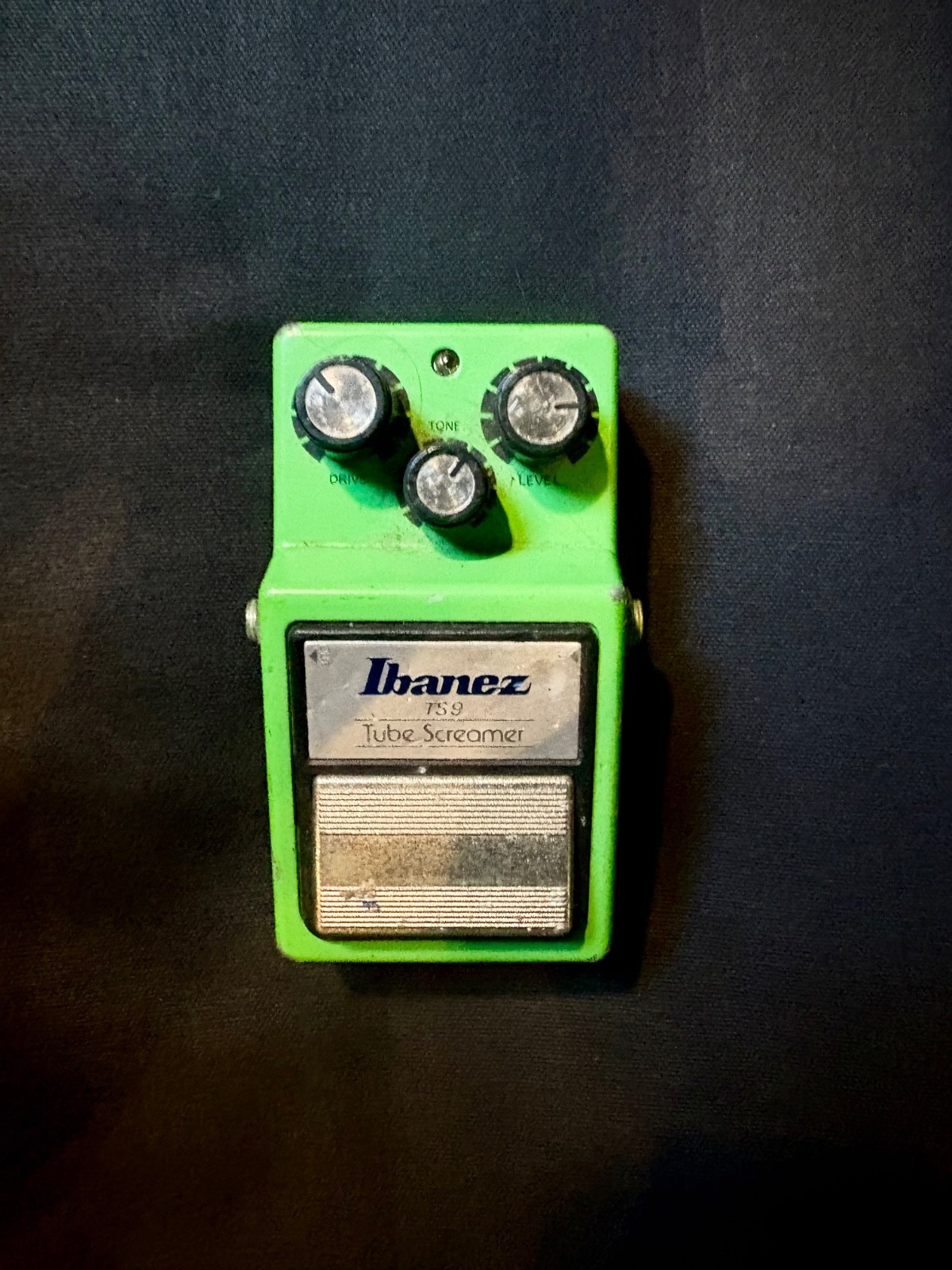 Green Ibanez TS9 Tube Screamer Overdrive Guitar Effects Pedal Made in Japan
