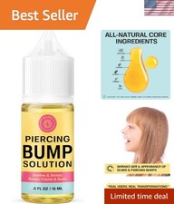 Piercing Bump Solution All-Natural Keloid Remover Oil for Ears Nose 0.5 oz