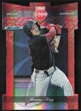 2023 Panini Elite Extra Edition #161 Tommy Troy Prime Numbers B Die Cut #/60 SN