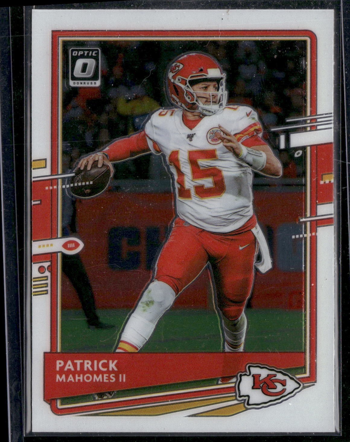 2020 Donruss Optic #1 Patrick Mahomes II Holo