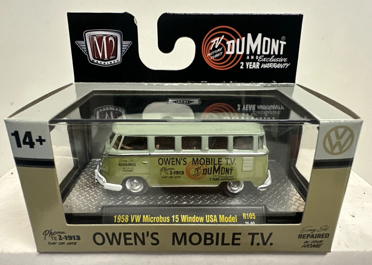 M2 Machines Volkswagen Contemporary Manufacture Diecast Vans for