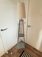 Green Dunelm Shelf Tripod Floor Lamp 2 Tier Brand New with Box