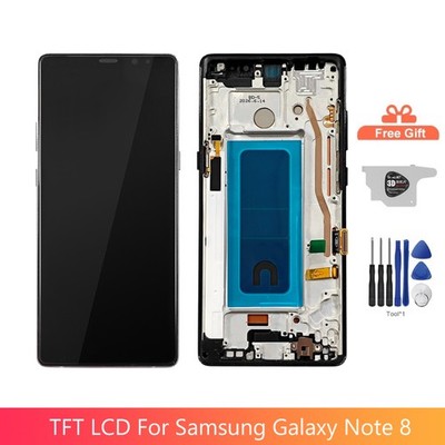 For Samsung Galaxy Note 8 LCD Display Touch Screen Digitizer Assembly Replace