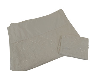 STAR Julien Macdonald White Sequin Single Duvet Set Preloved