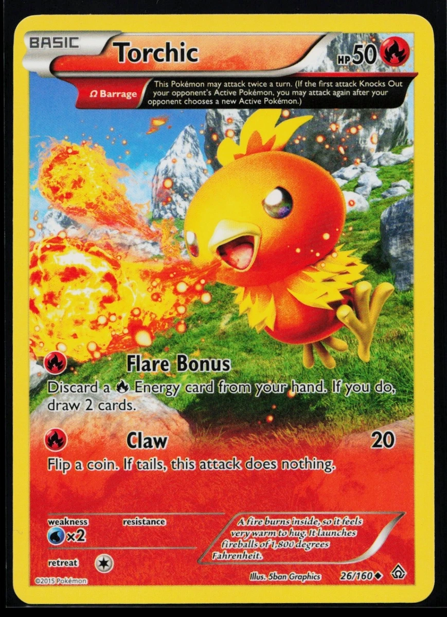 Torchic Pokémon TCG Cards for sale | eBay