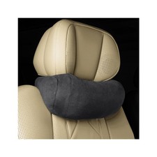Car Headrest Neck Pillow Suede Soft Comfortable Vehicle Seat Support Head Rest