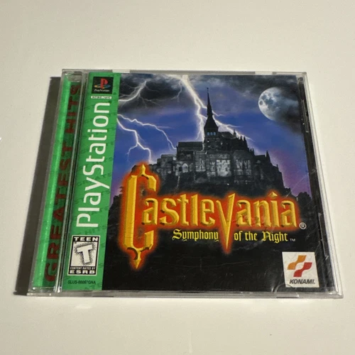 Castlevania: Symphony of the Night (Sony PlayStation 1, 1997) Greatest Hits CIB