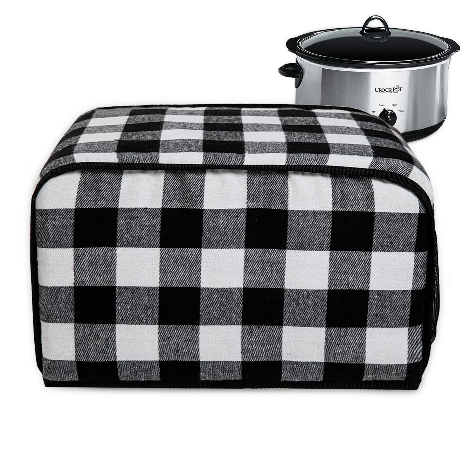 Slow Cooker Cover with Crock Pot and Hamilton Beach 6 7 8 Quart Slow Cooker, ...