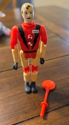 The Incredible Crash Dummies ''Spin'' Figure Pro-Tek Suit Tyco Loose 