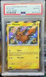 Pikachu 131/091 Paldean Fates Baby Shiny Rare Holo