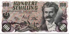Austrian 100 Schilling 1960