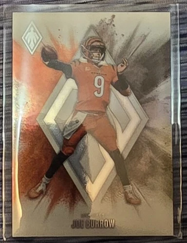 Joe Burrow 2025 Panini Phoenix Color Blast #17 SSP Bengals