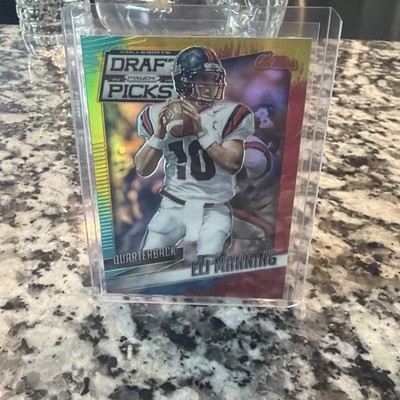2015 Panini Prizm Collegiate Draft Picks - Eli Manning #40 Tie-Dye Prizm /49