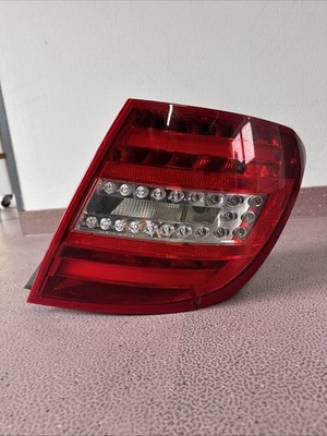 Rückleuchte Links Für Mercedes C-Klasse W204 2012-2014 - Grau ABS, OEM A2048202277