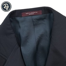 Boys 18 H Brooks Brothers " Brooksease " Navy Blue Gold Button Patch Pocket