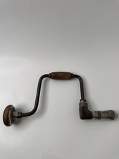 Antique Pexto Samson 16 Brace Drill - Vintage Hand Tool Wood With Patina