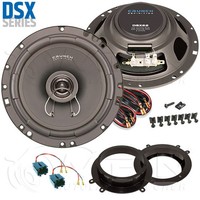 Crunch Auto Lautsprecher FüR Fiat Scudo 2 2007-2016 Front TüR 2-Wege 200W #AB9N