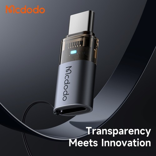 Mcdodo USB-C 60W Charging Metal Adapter with Indicator Lights Lanyard Anti Loss - 第 4/12 張圖片