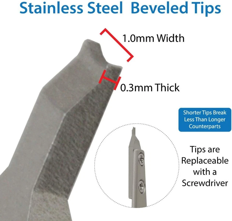 Bergeon 7825 Spring Bar Tweezer Lug Removal Fitting Tool - Image 4 of 4