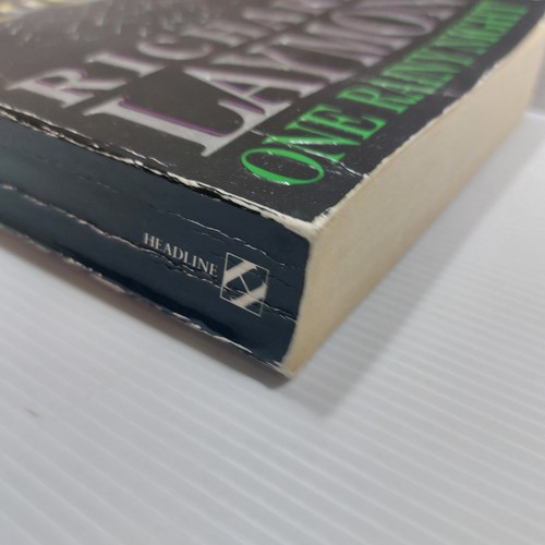 One Rainy Night by Richard Laymon Large Paperback Horror vintage 1991 - Foto 7 di 11