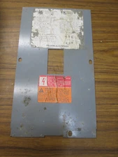 Square D QO2100BNRB Circuit Breaker Enclosure Dead Front Cover 6 3/4 X 11 3/4"